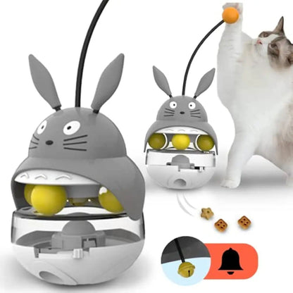 Interactive Cat Feeding Tower