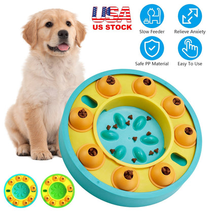 Interactive Dog Puzzle Treat Dispenser