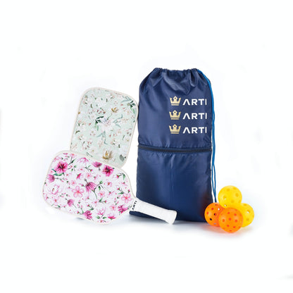 ARTI "Flowers" Pickleball Gift Set for Two