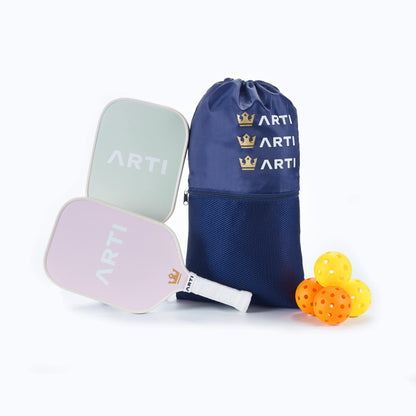 ARTI "Flowers" Pickleball Gift Set for Two