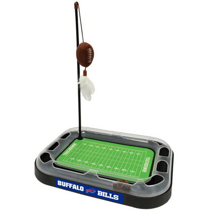 Reversible Cat Scratcher Football Field Toy (Buffalo Bills)