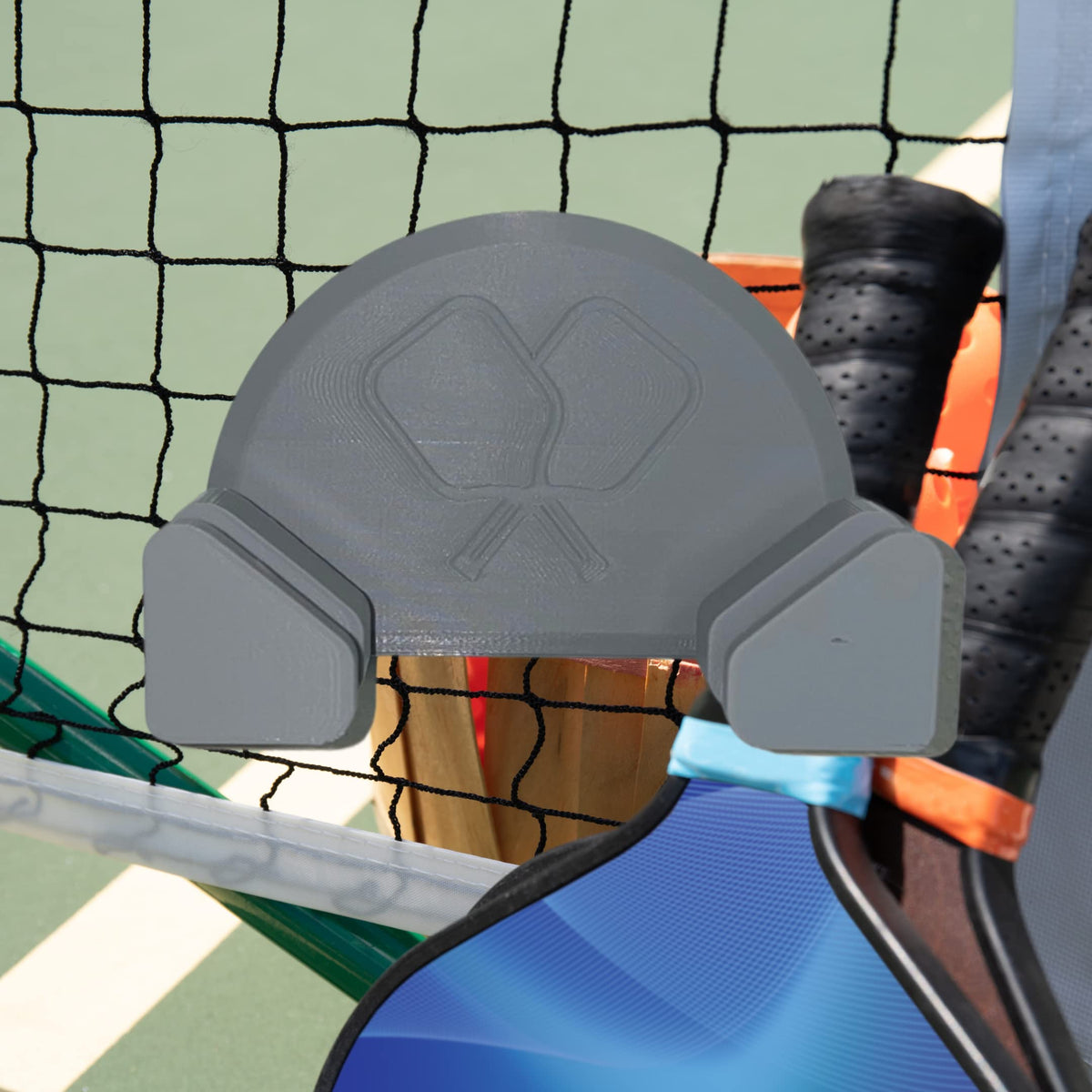 Pickleball Paddle Wall Mount — Holds Two