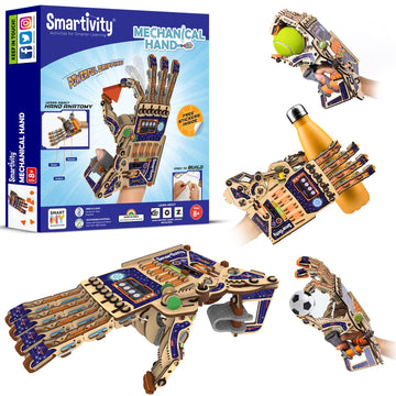 DIY Robotic Mechanical Hand: Fun STEM Learning for Kids 8-14