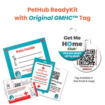 PetHub QR Pet ID Comprehensive ReadyKit – Complete Emergency Kit