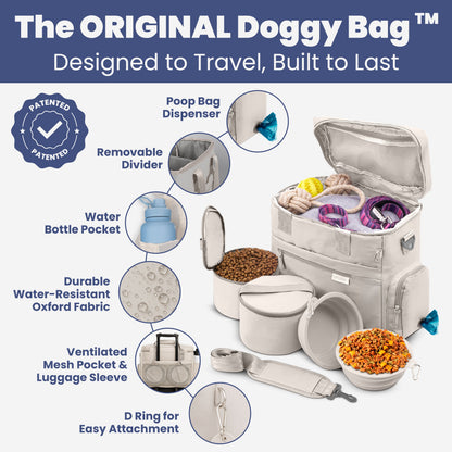 Rubyloo Original Doggy Bag® Dog Travel Bag
