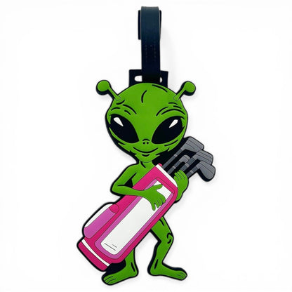 Alien Caddy Golf & Travel Bag Tag