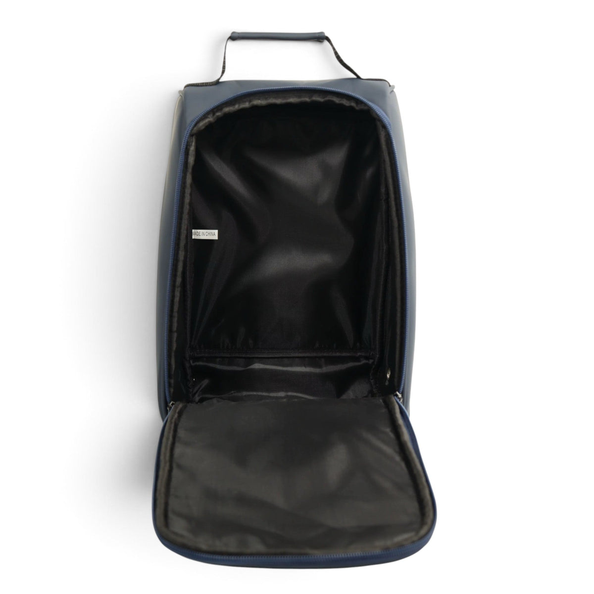 Navy & White Quilted Golf Shoe Bag