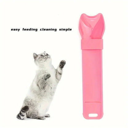 Cat Squeeze-Treat Feeding Spoon