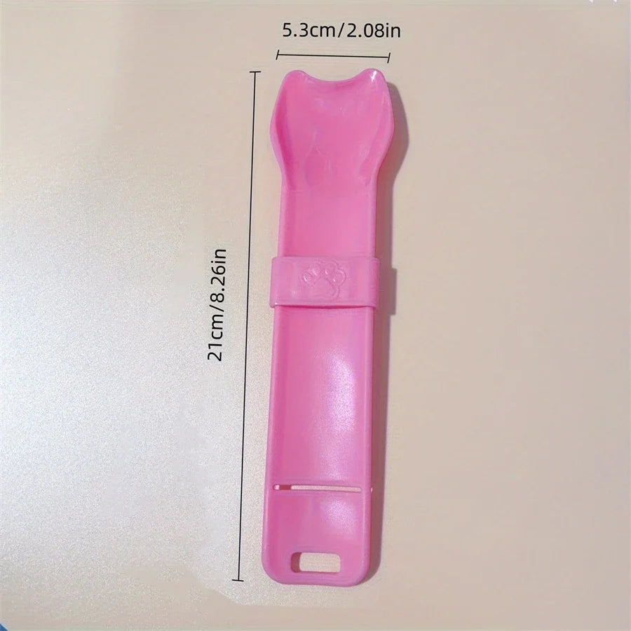 Cat Squeeze-Treat Feeding Spoon