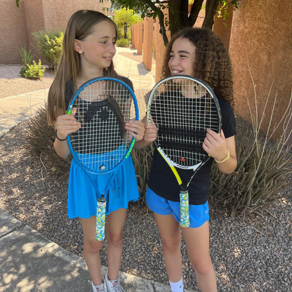 Tennis Grip & Dampener Kit — Blue Shark