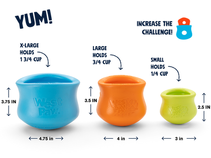 West Paw Toppl Interactive Treat Toy