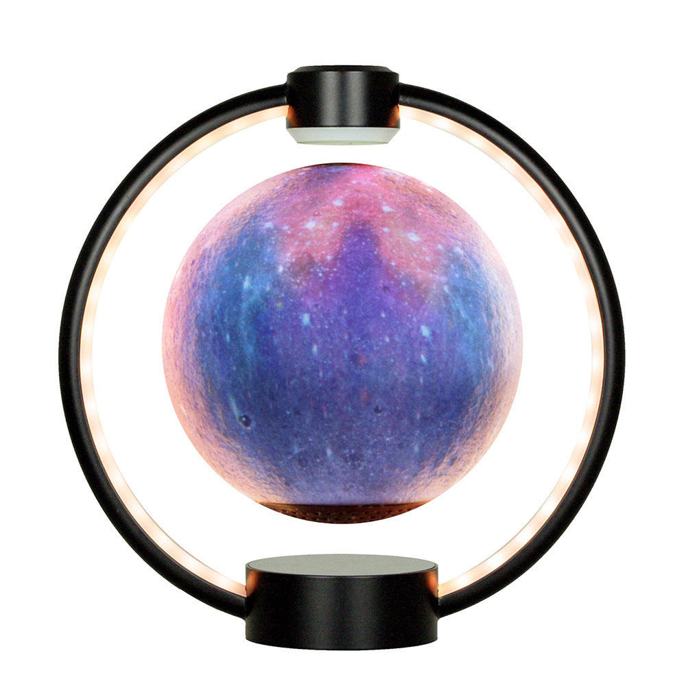 Levitating Moon Lamp with Bluetooth Speaker
