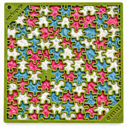 SodaPup Jigsaw eMat Pet Enrichment Lick Mat