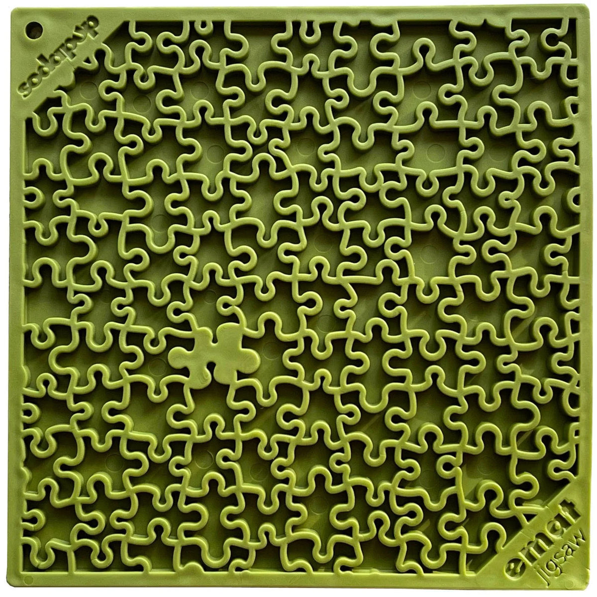 SodaPup Jigsaw eMat Pet Enrichment Lick Mat