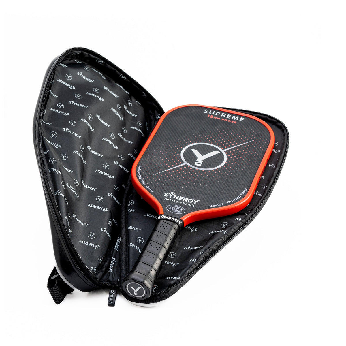 Synergy Premium Leather Pickleball Paddle Case